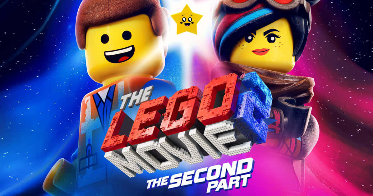The Lego Movie 2: The Second Part - Lego Characters On An Adventure Background
