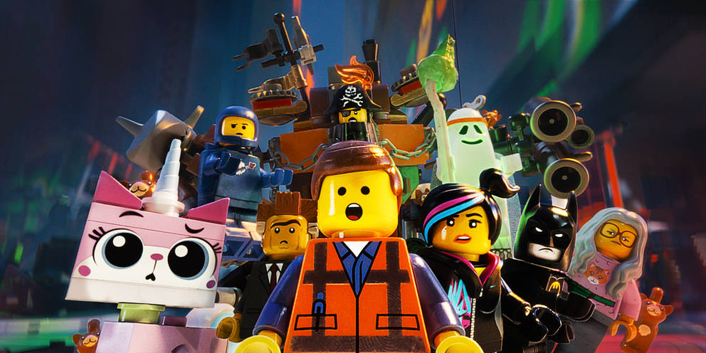 The Lego Movie 2 With Heroes Background