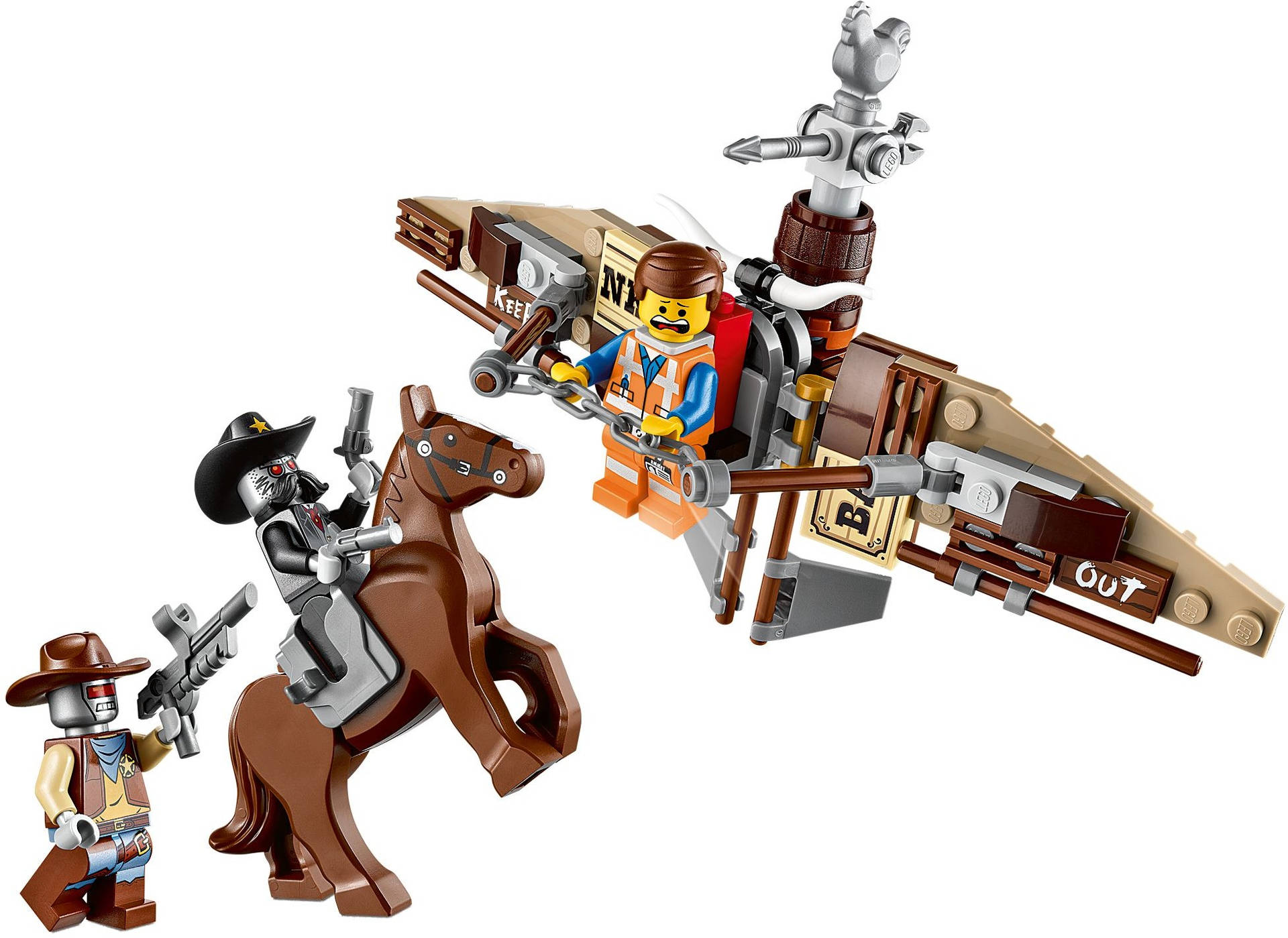 The Lego Movie Cowboy Toy Background