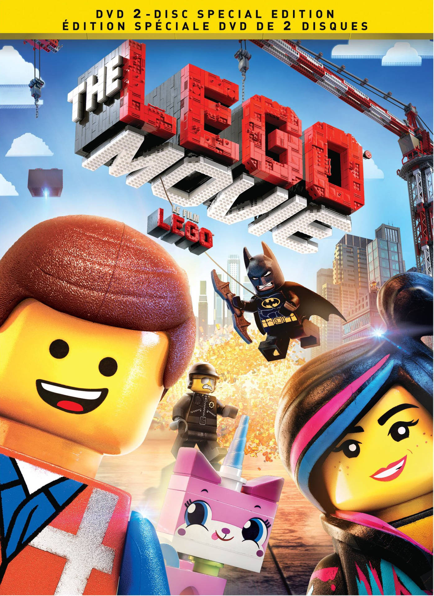 The Lego Movie Dvd Art