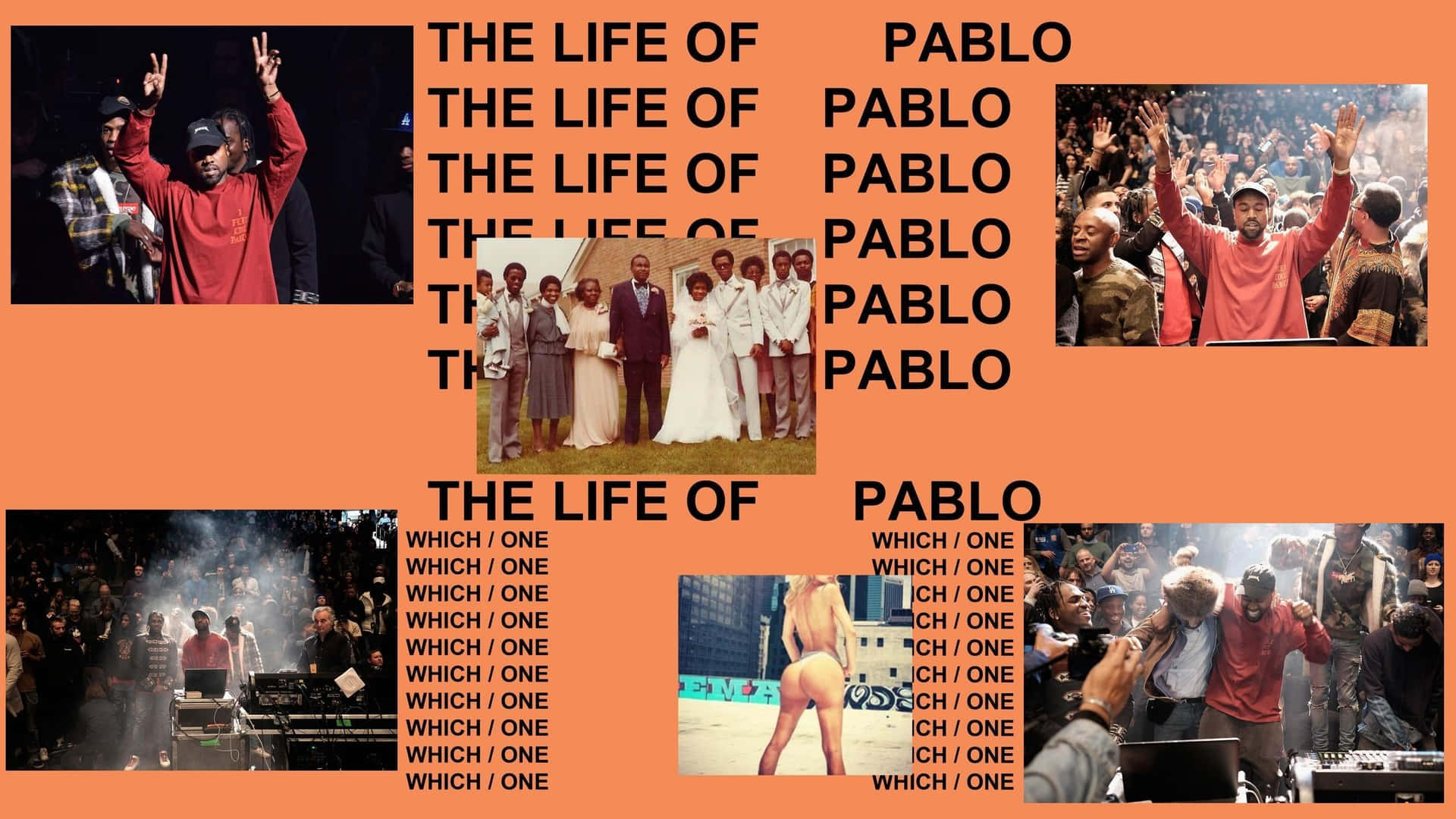 The Life Of Pablo Cover Artwork Background