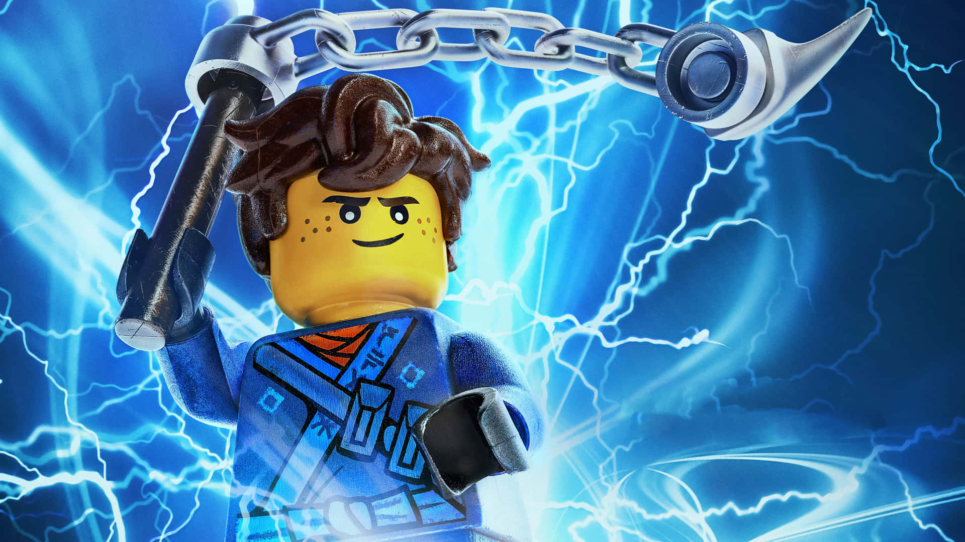 The Lightning Ninja Of The Lego Ninjago Movie Background