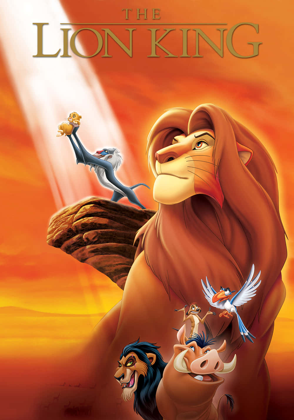 The Lion King Movie Poster Background