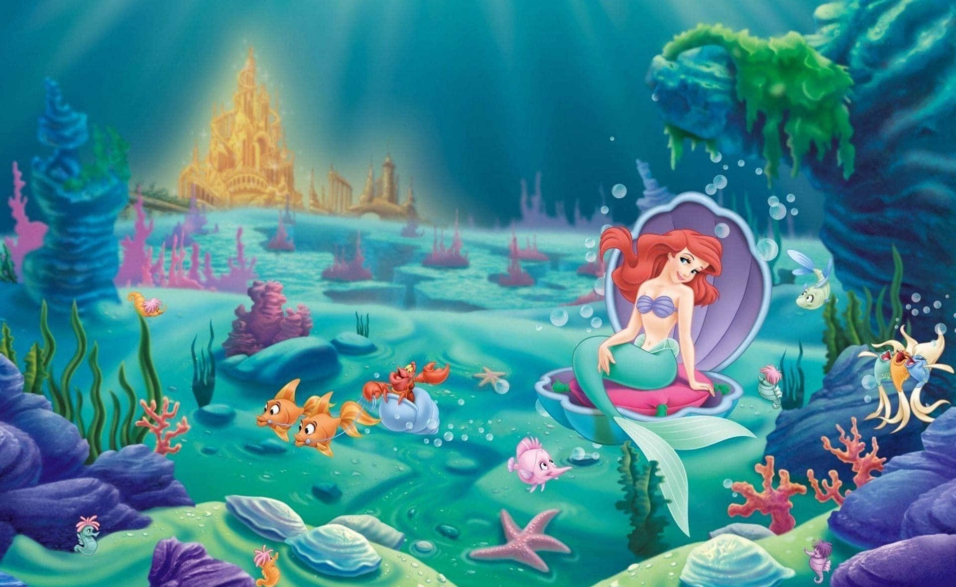 The Little Mermaid - A Dream Of Freedom Background