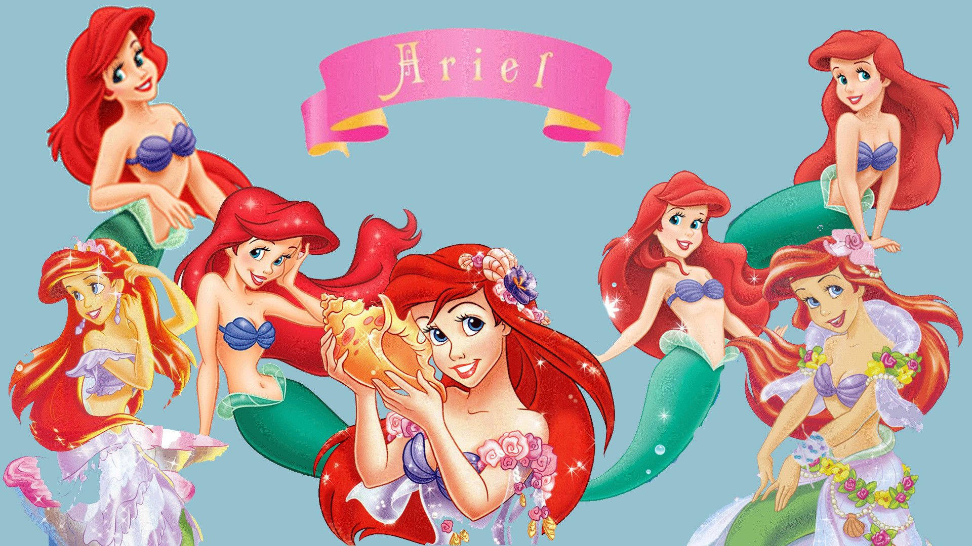 The Little Mermaid Princess Ariel Background