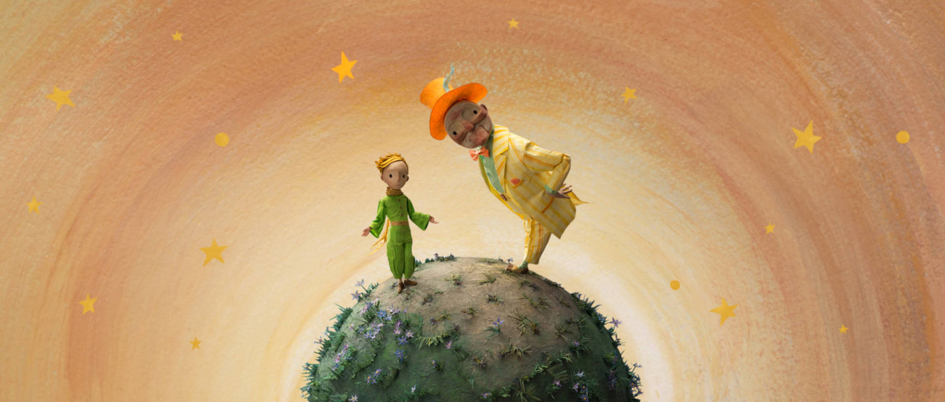 The Little Prince And The Vain Man Background