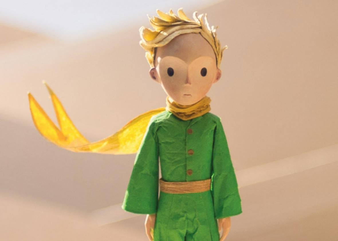 The Little Prince On Blurry Backdrop