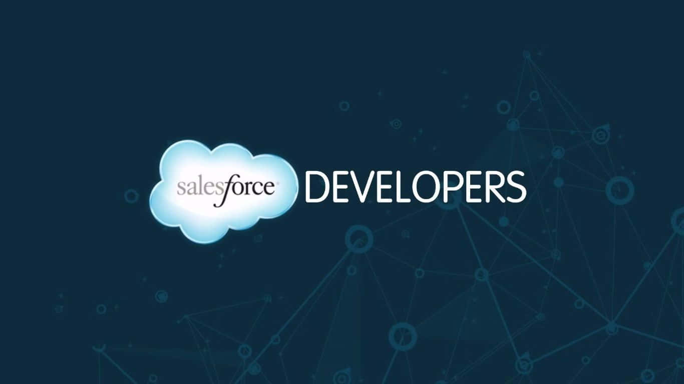 The Logo For Salesforce Developers Background