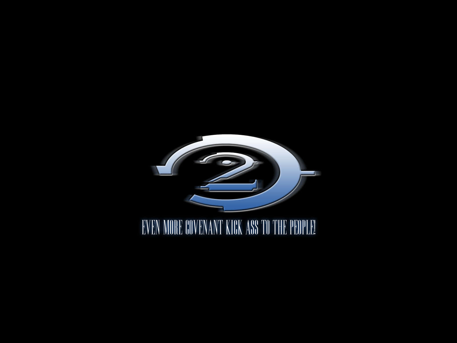 The Logo For The Game Halo 2 Background