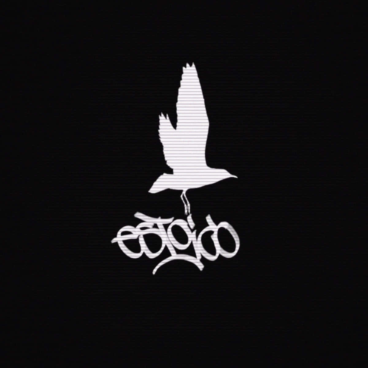 The Logo Of Rapper Lil Peep Background
