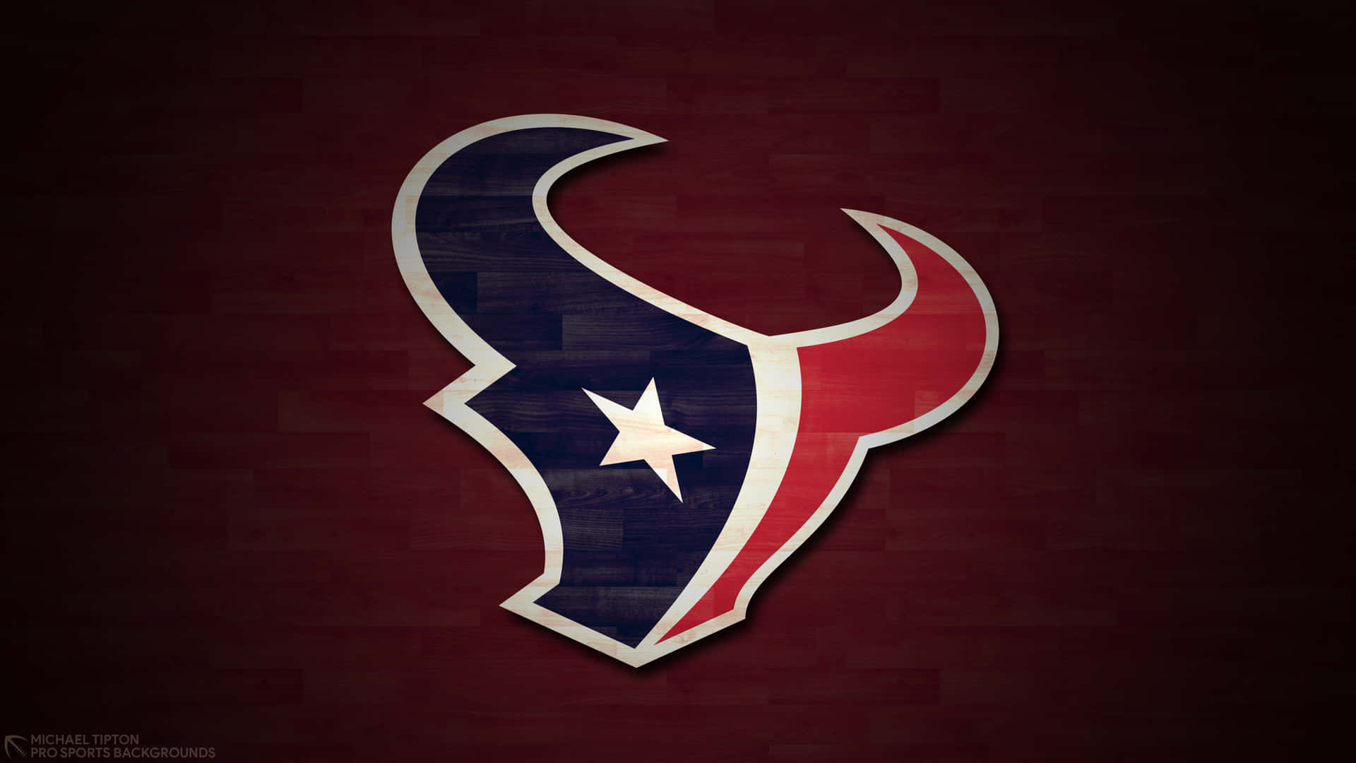 The Logo Of The Houston Texans Background