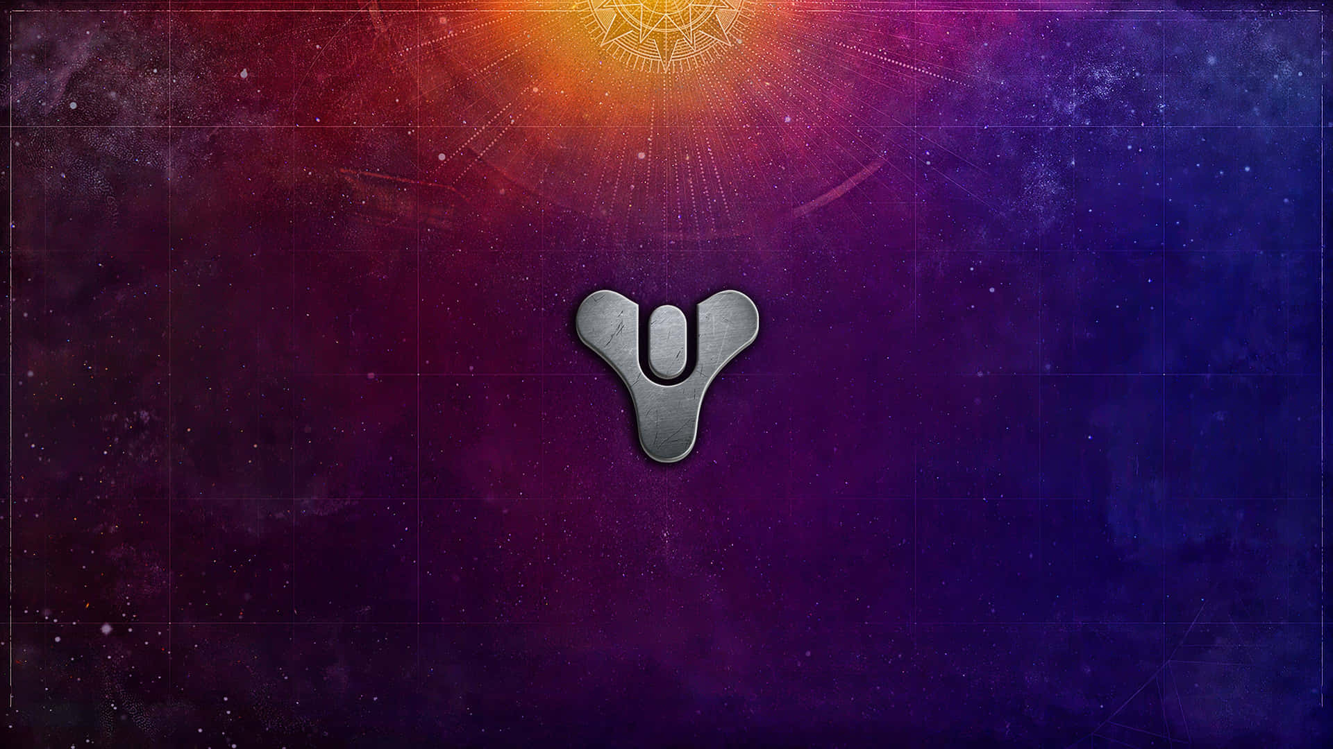 The Logo Of The Video Game Destiny Background