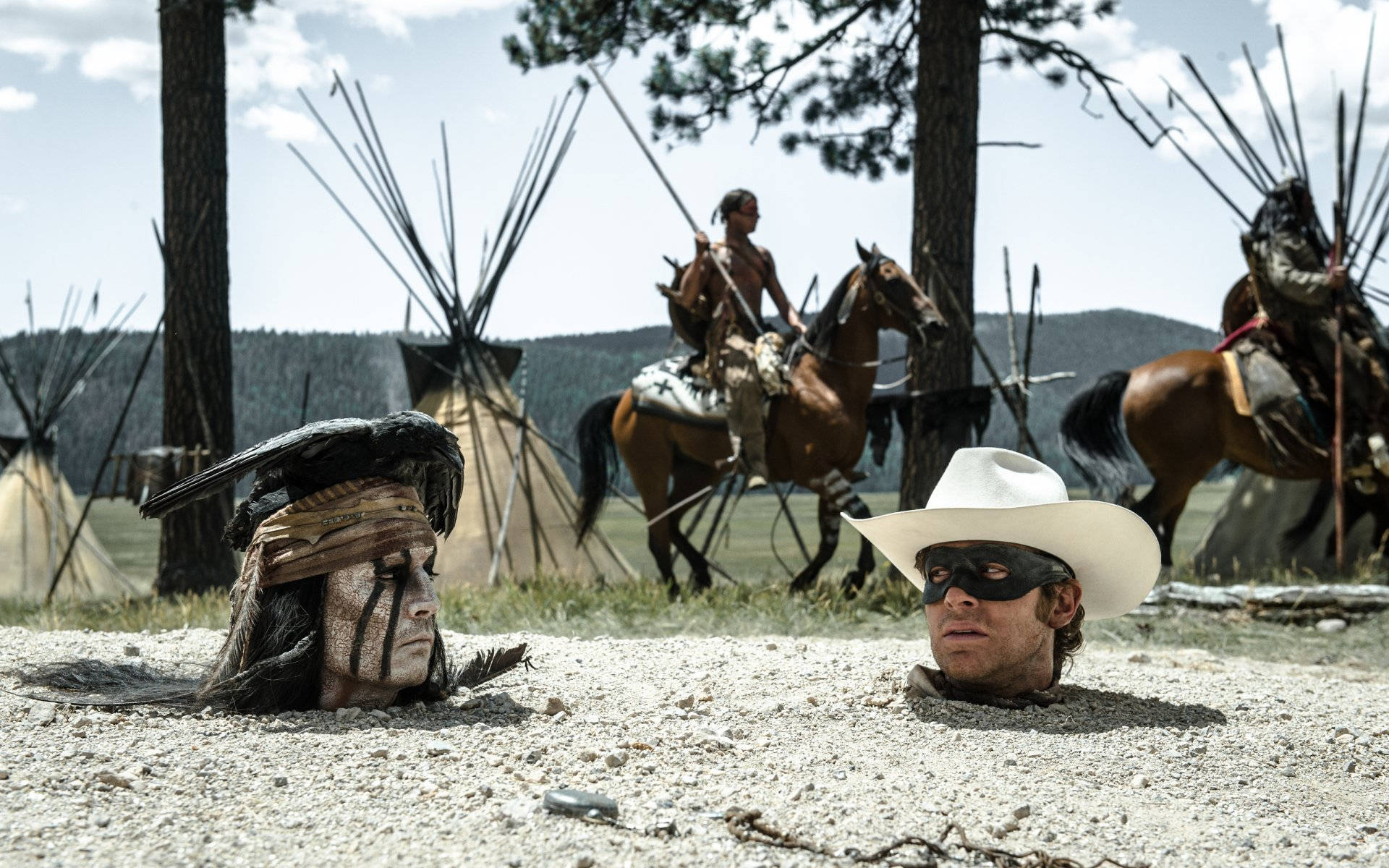 The Lone Ranger Buried Bodies Background