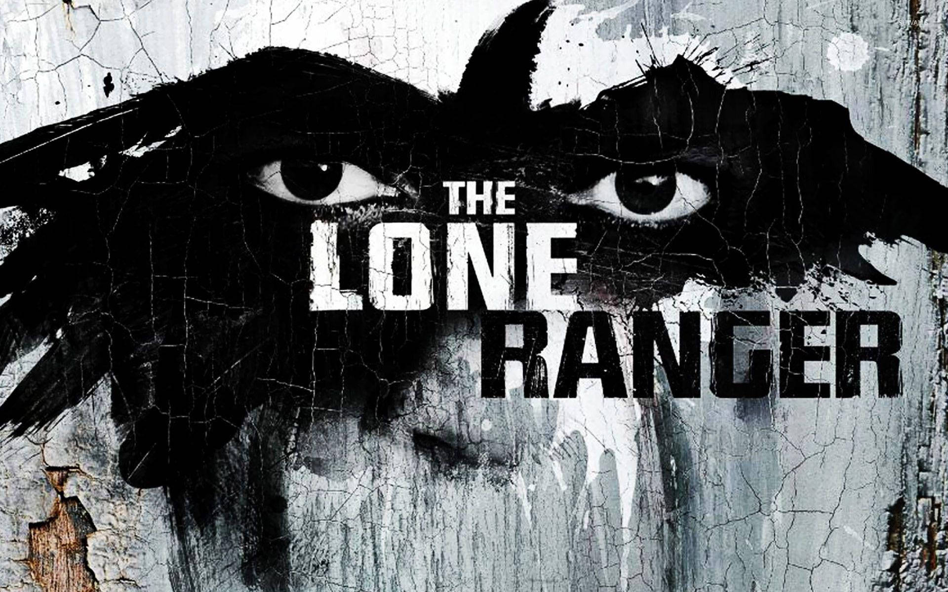 The Lone Ranger- Intense And Invoking Painting Background