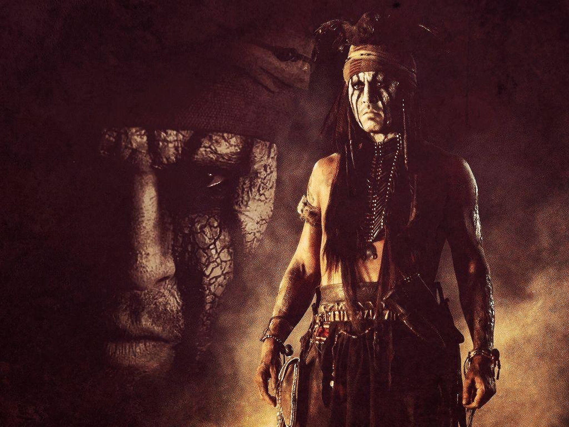 The Lone Ranger Shirtless Tonto Background