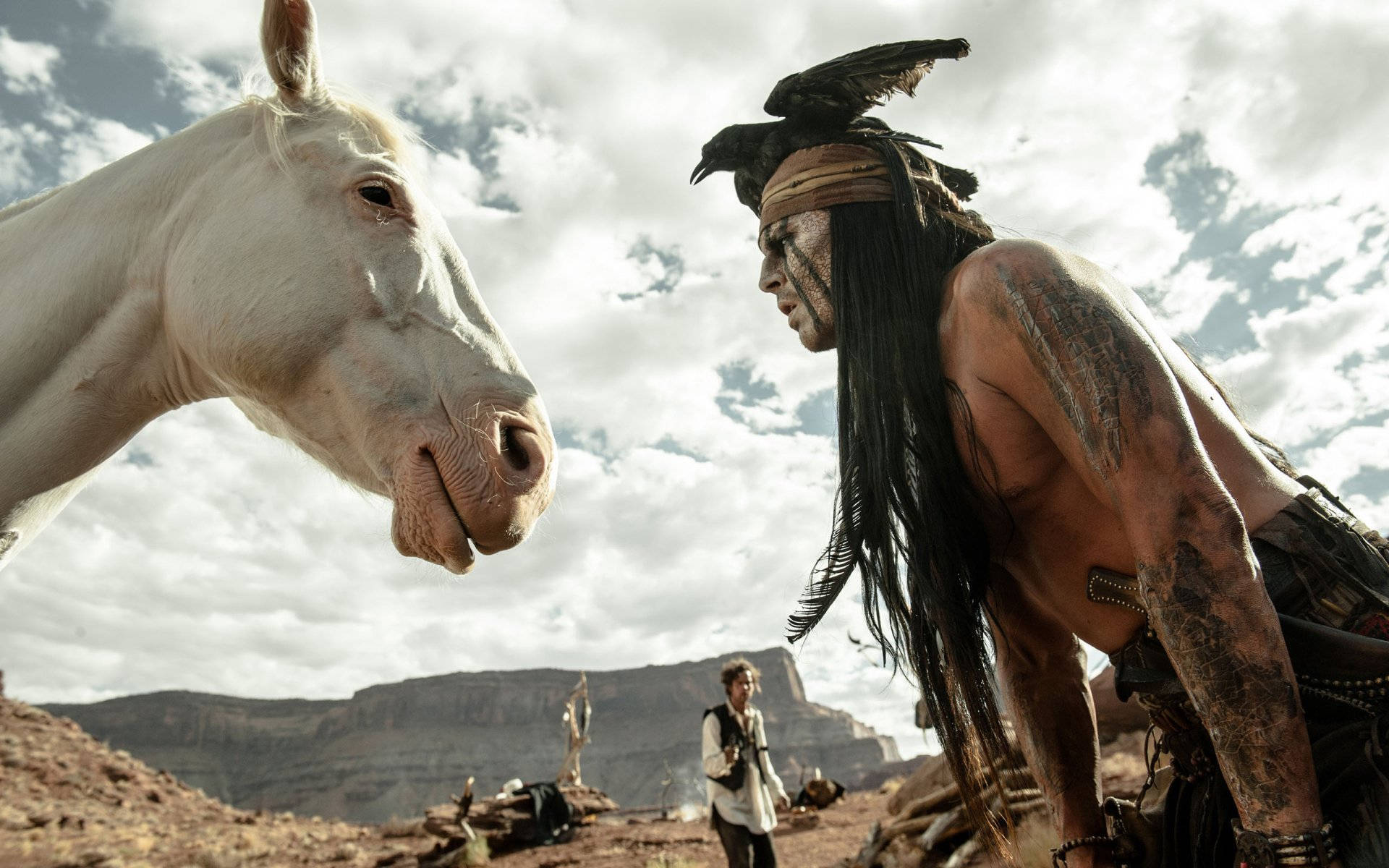 The Lone Ranger Tonto And Horse Background