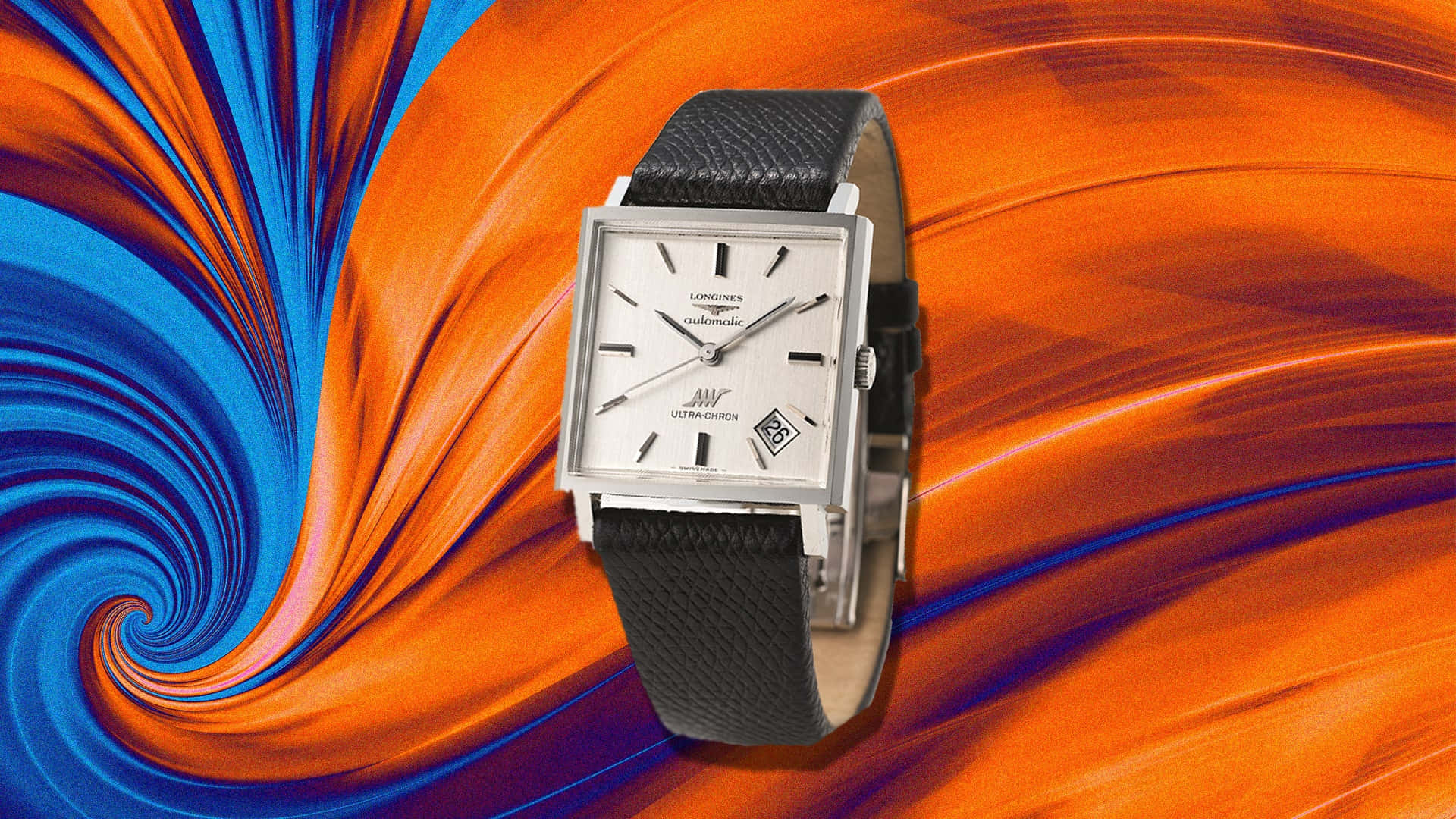 The Longines Ultra-chron Square Background