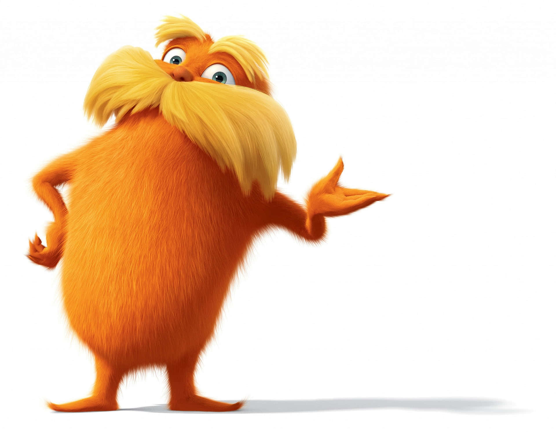 The Lorax Standing Pose Background