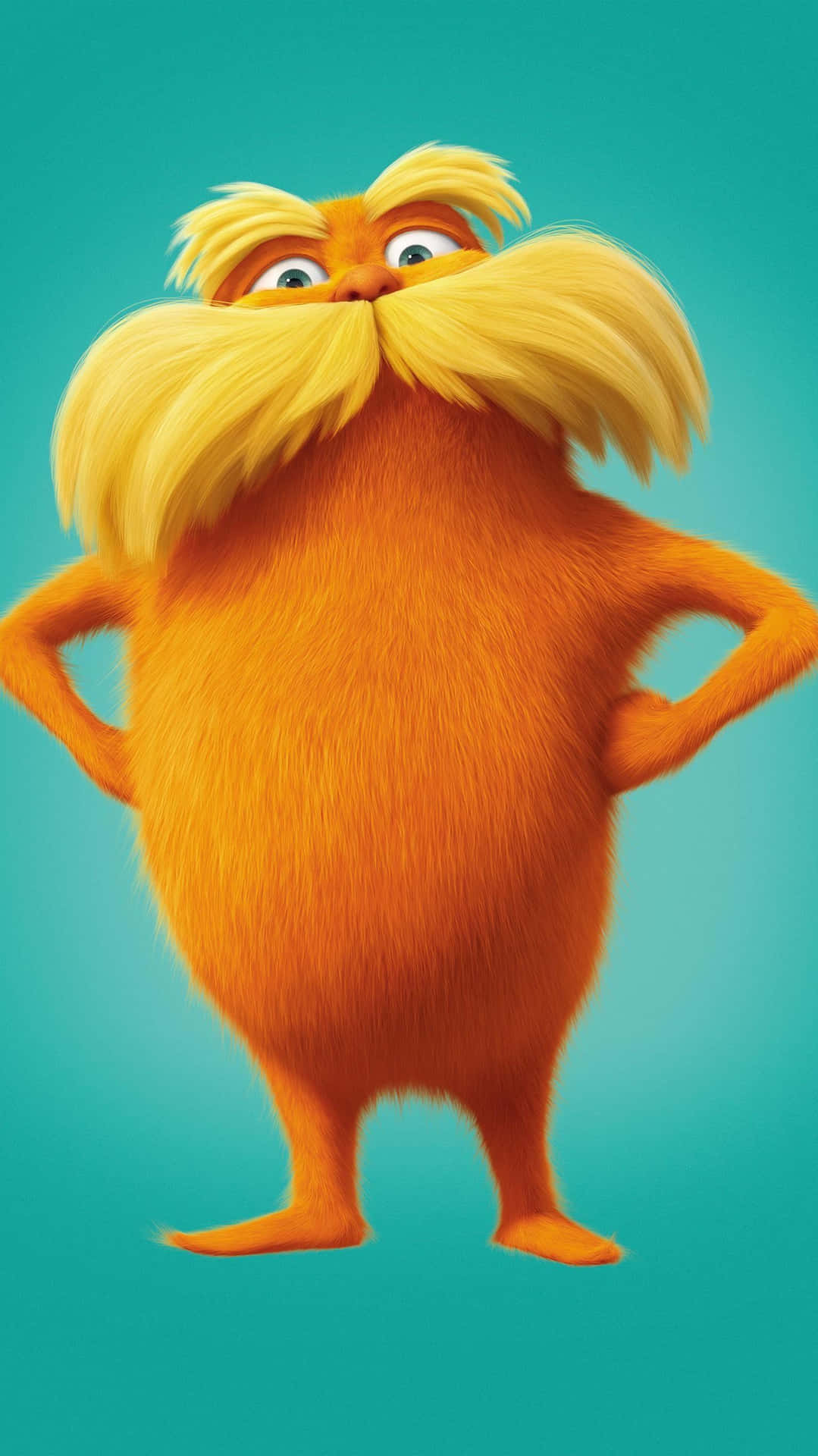 The Lorax Standing Proud Background