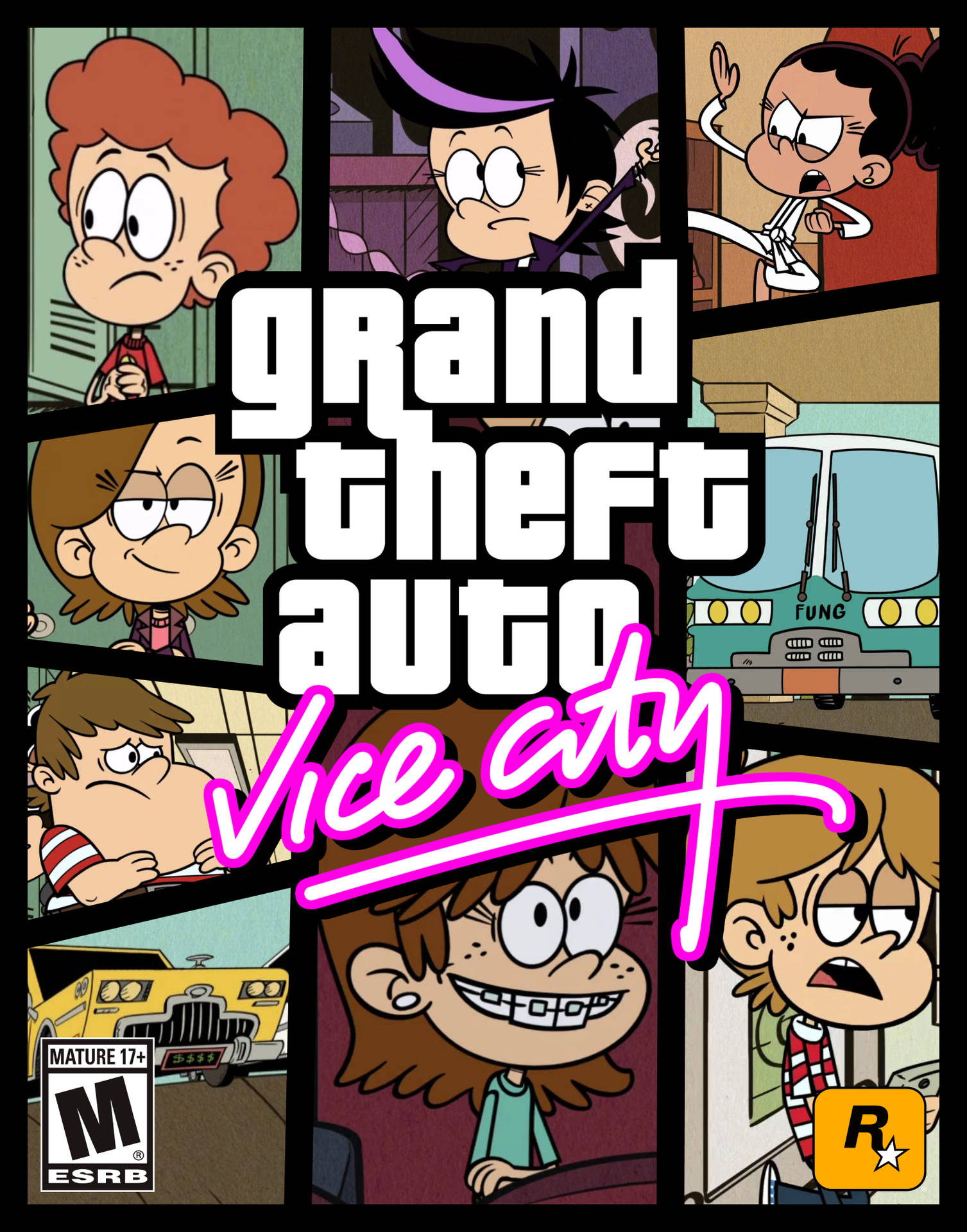 The Loud House Gta Vice City Background