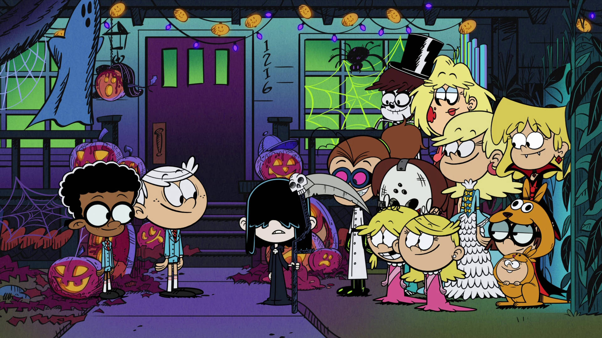 The Loud House Halloween Background