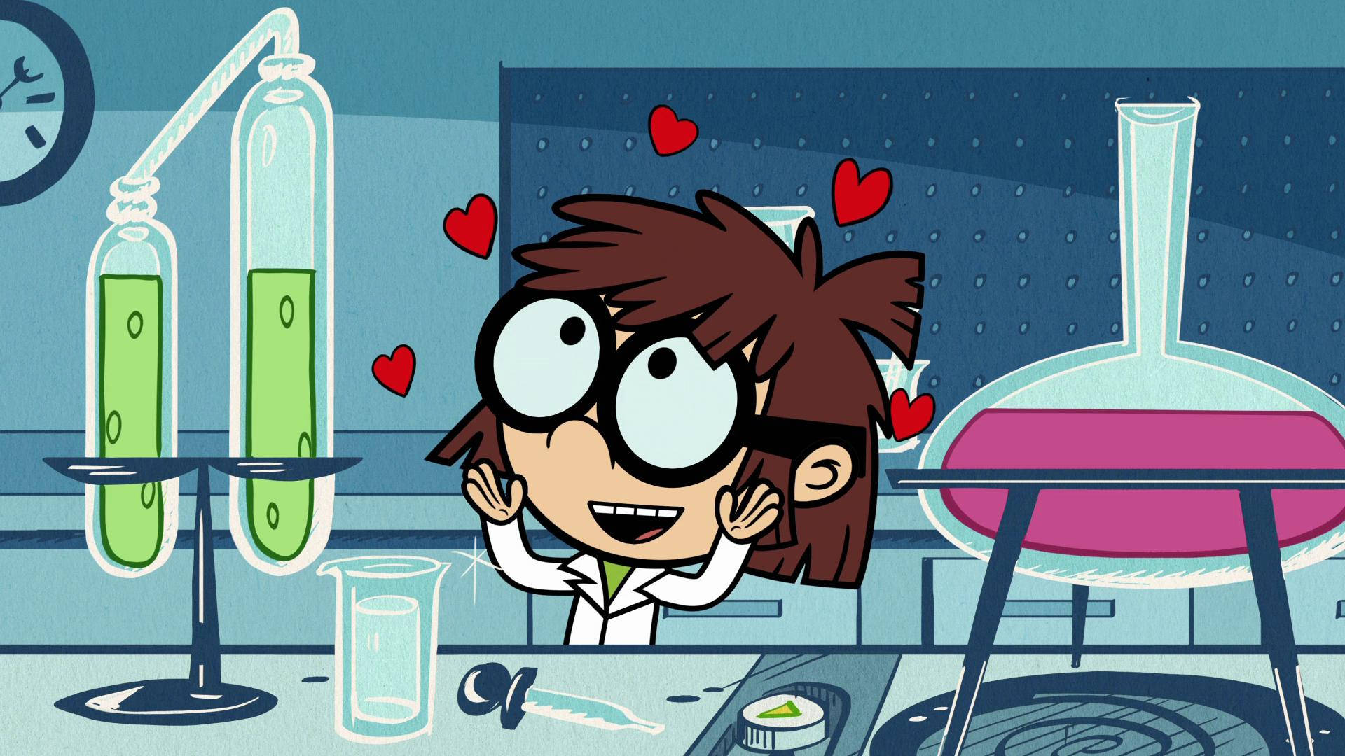 The Loud House Lisa Scientist Background