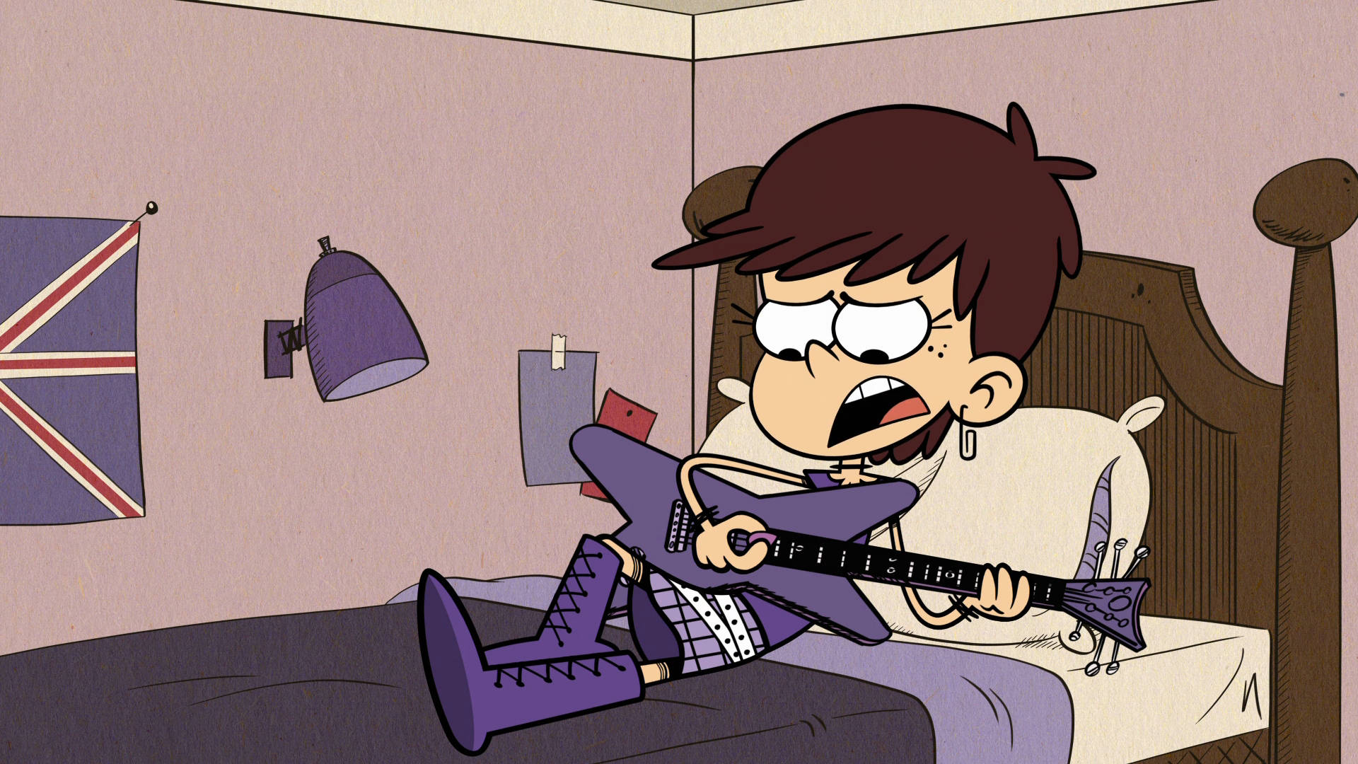 The Loud House Luna In Room Background