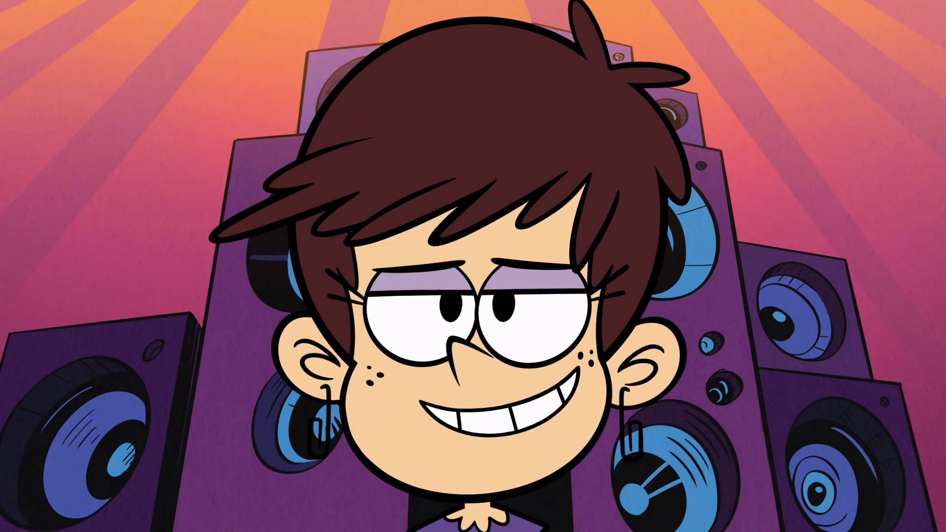 The Loud House Luna's Band Background