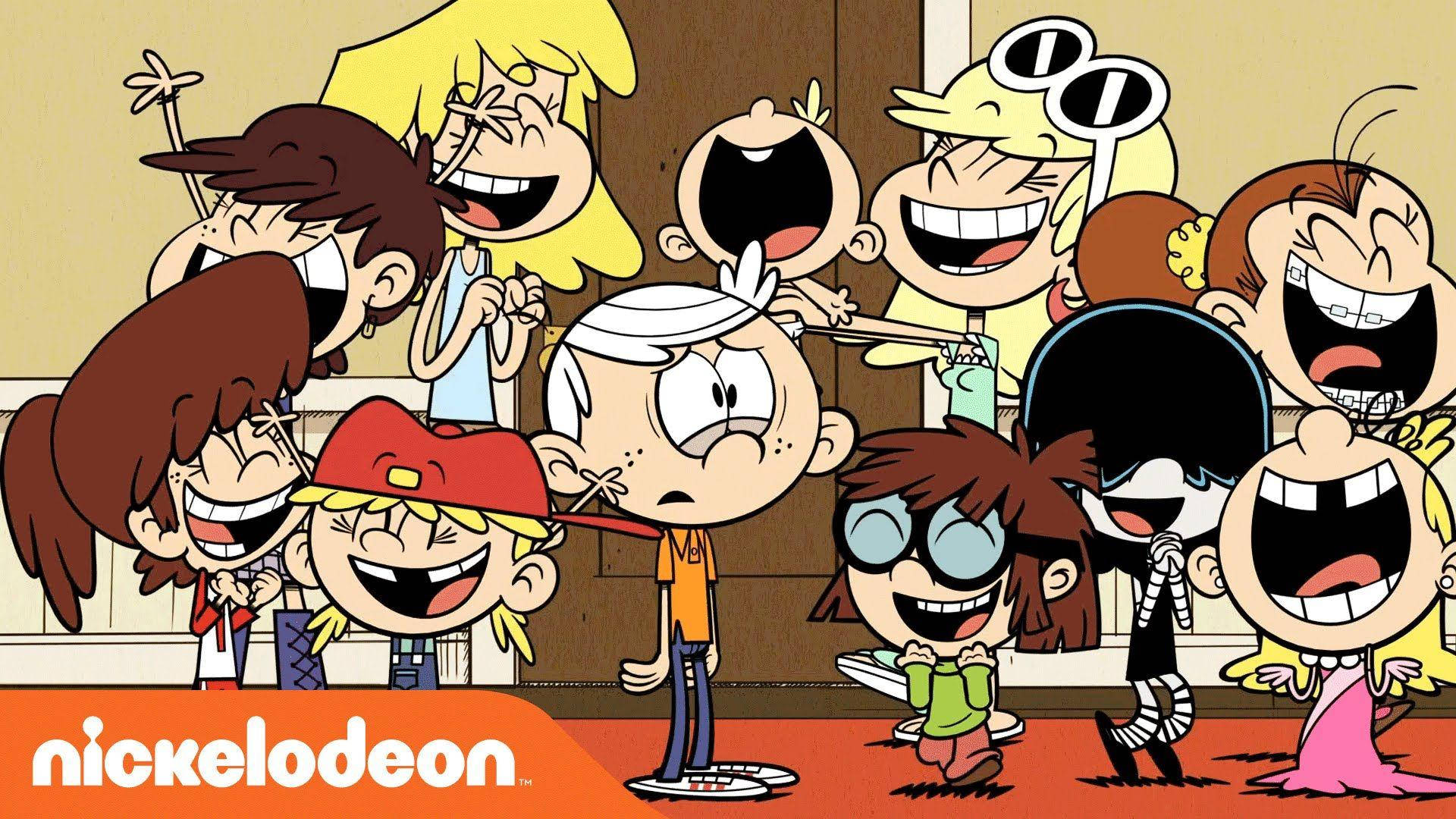The Loud House Siblings Laughing Background