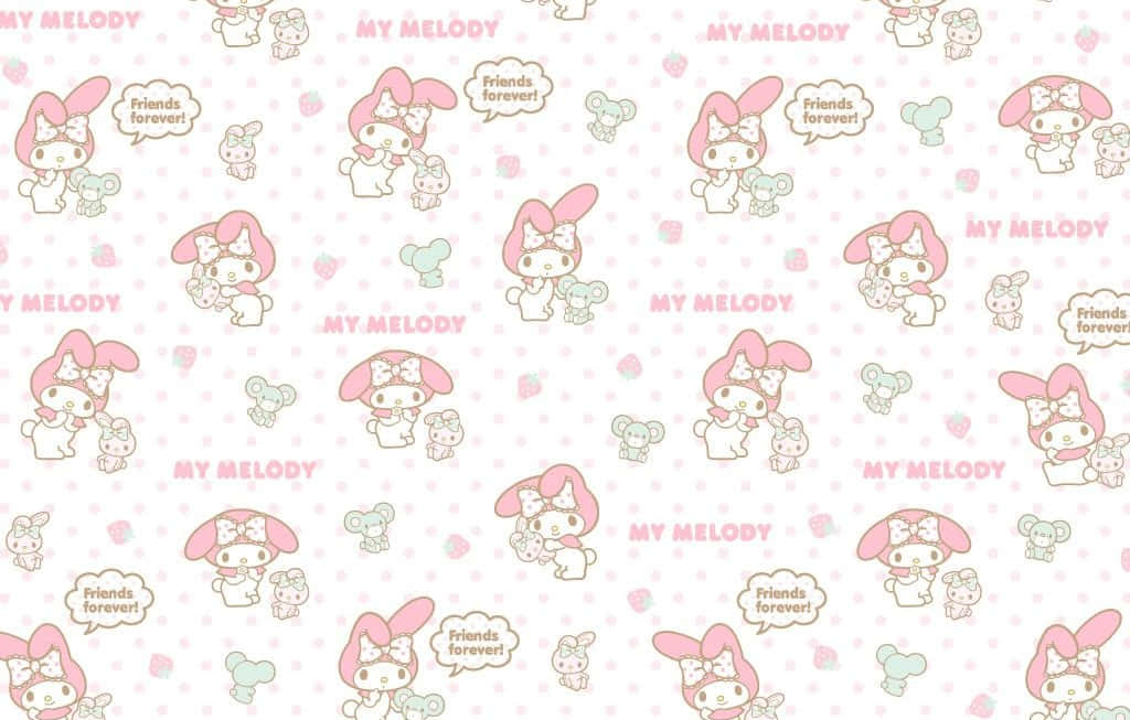 The Lovely And Sweet My Melody On Your Desktop Background