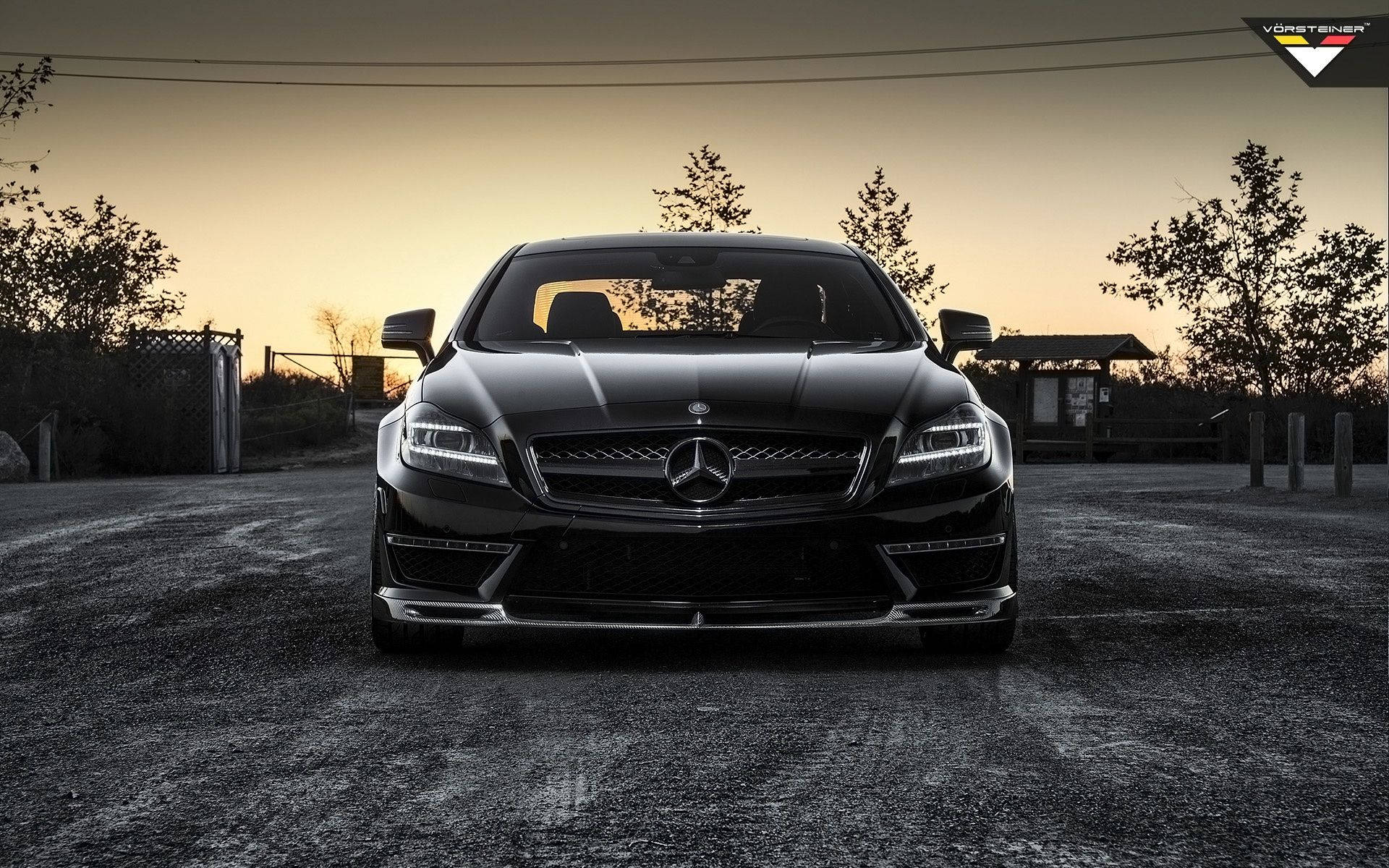 The Luxury Of A Mercedes-benz Amg Background