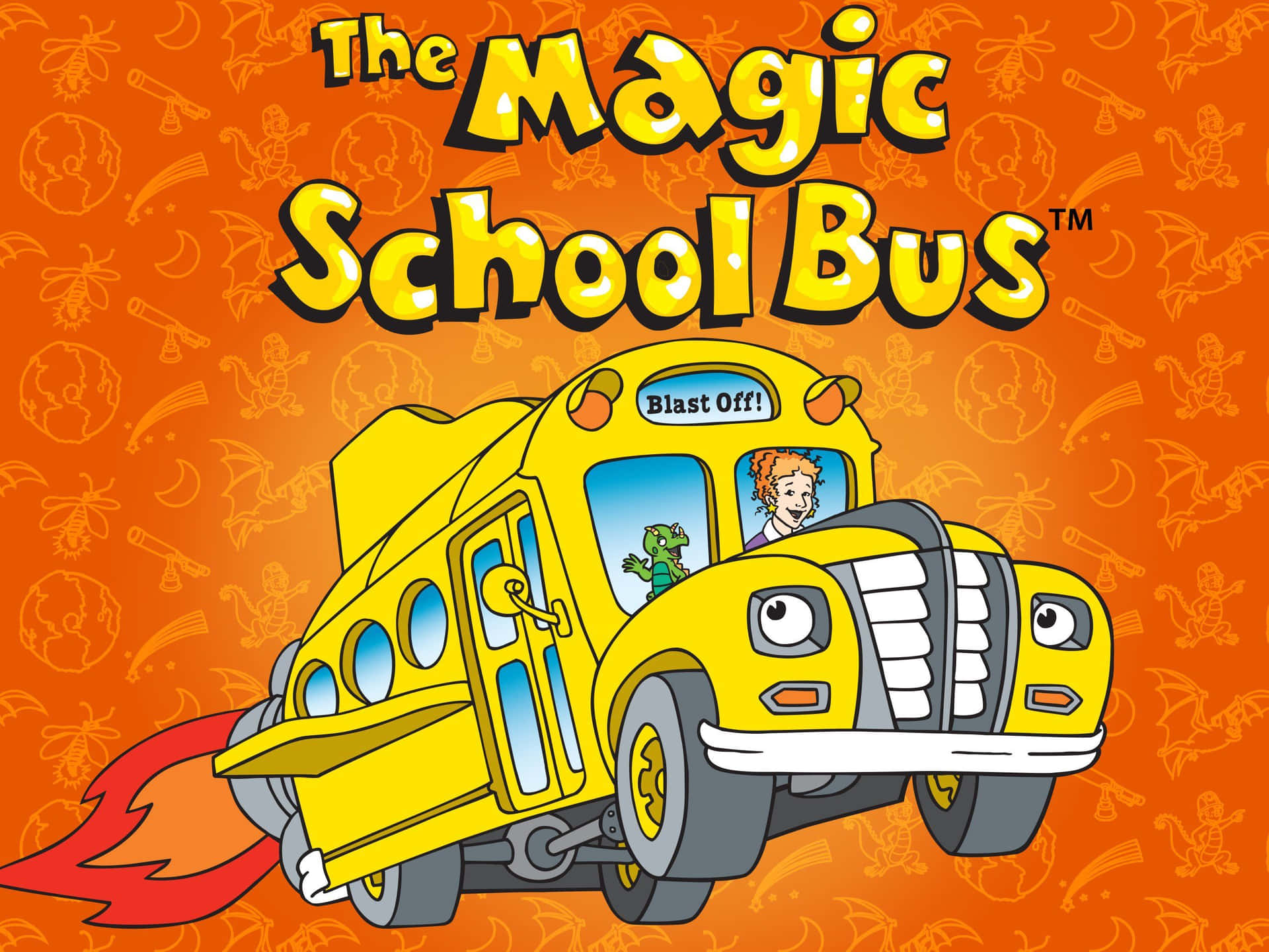 The Magic School Bus Poster Background