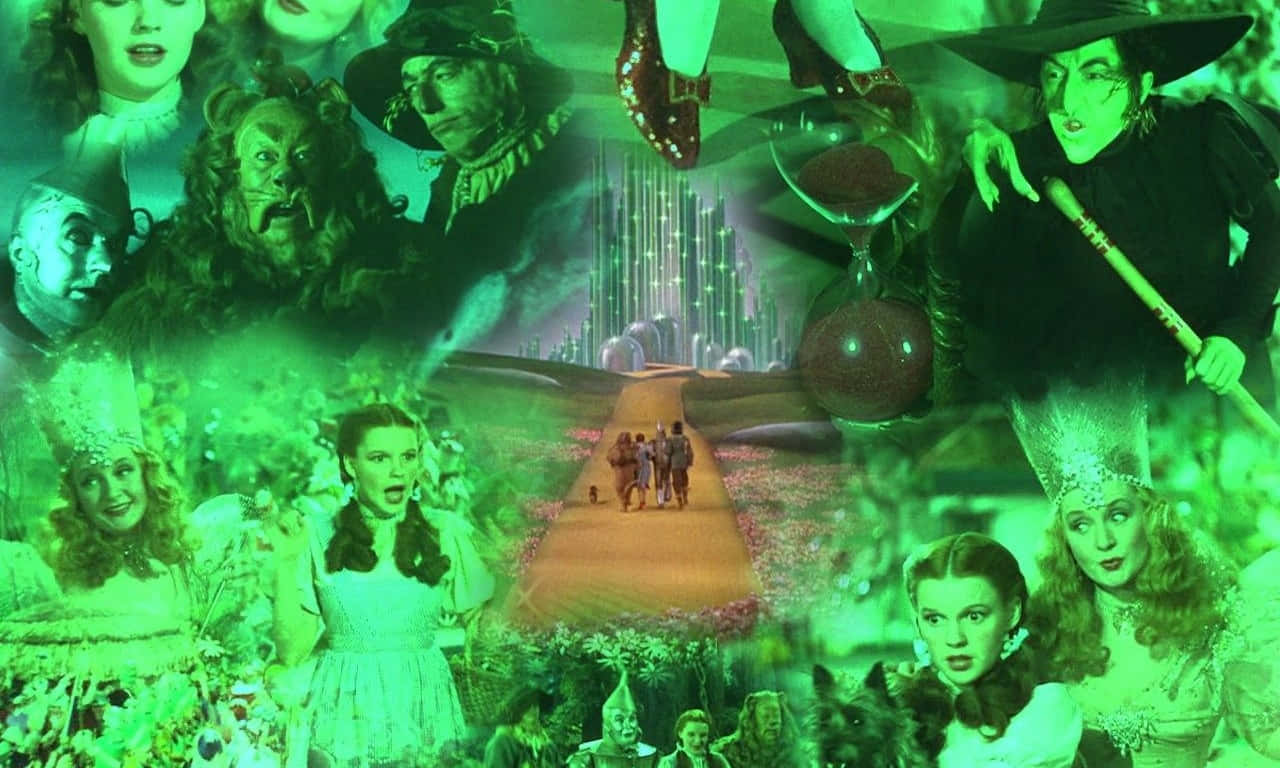 The Magical Adventure Of Dorothy And Toto In The Land Of Oz. Background