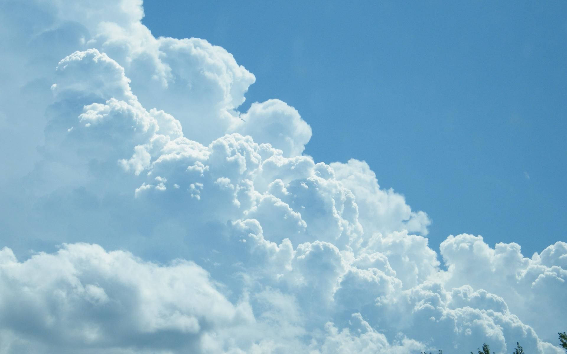 The Magical Beauty Of Heavenly Clouds Background