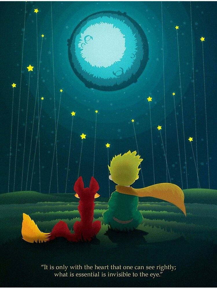 The Magical Bond Between The Little Prince And The Fox Background