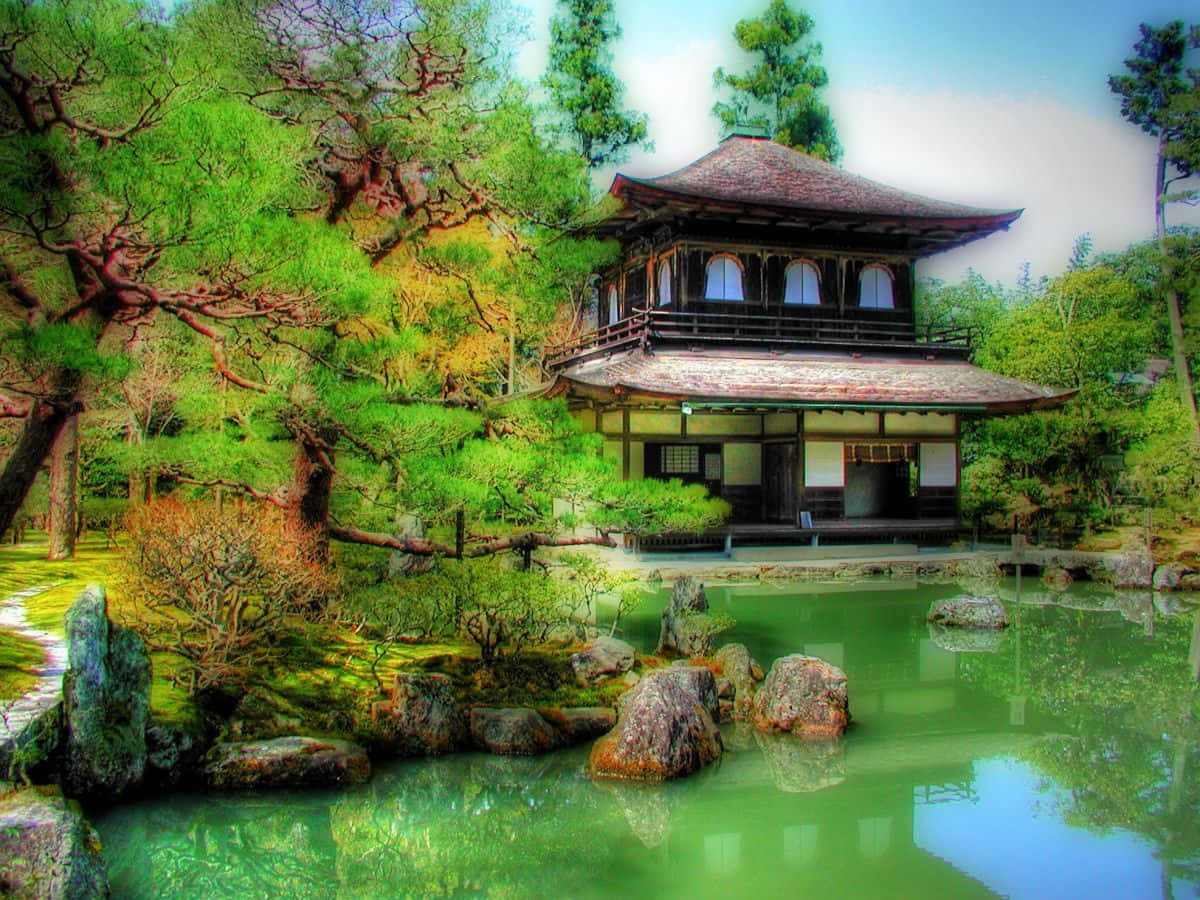 The Magical Landscape Of Japan Background