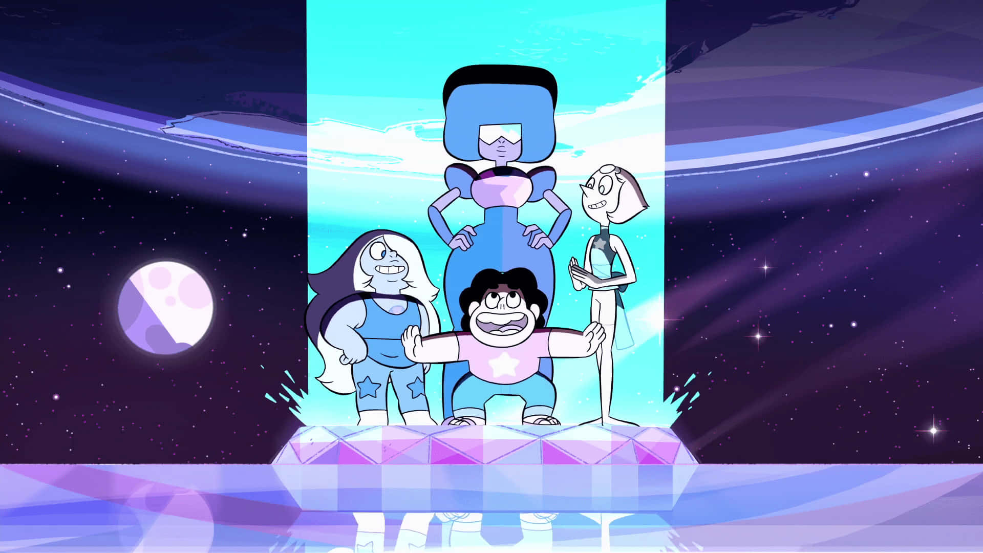 The Main Characters Of The Cartoon Network Show Steven Universe