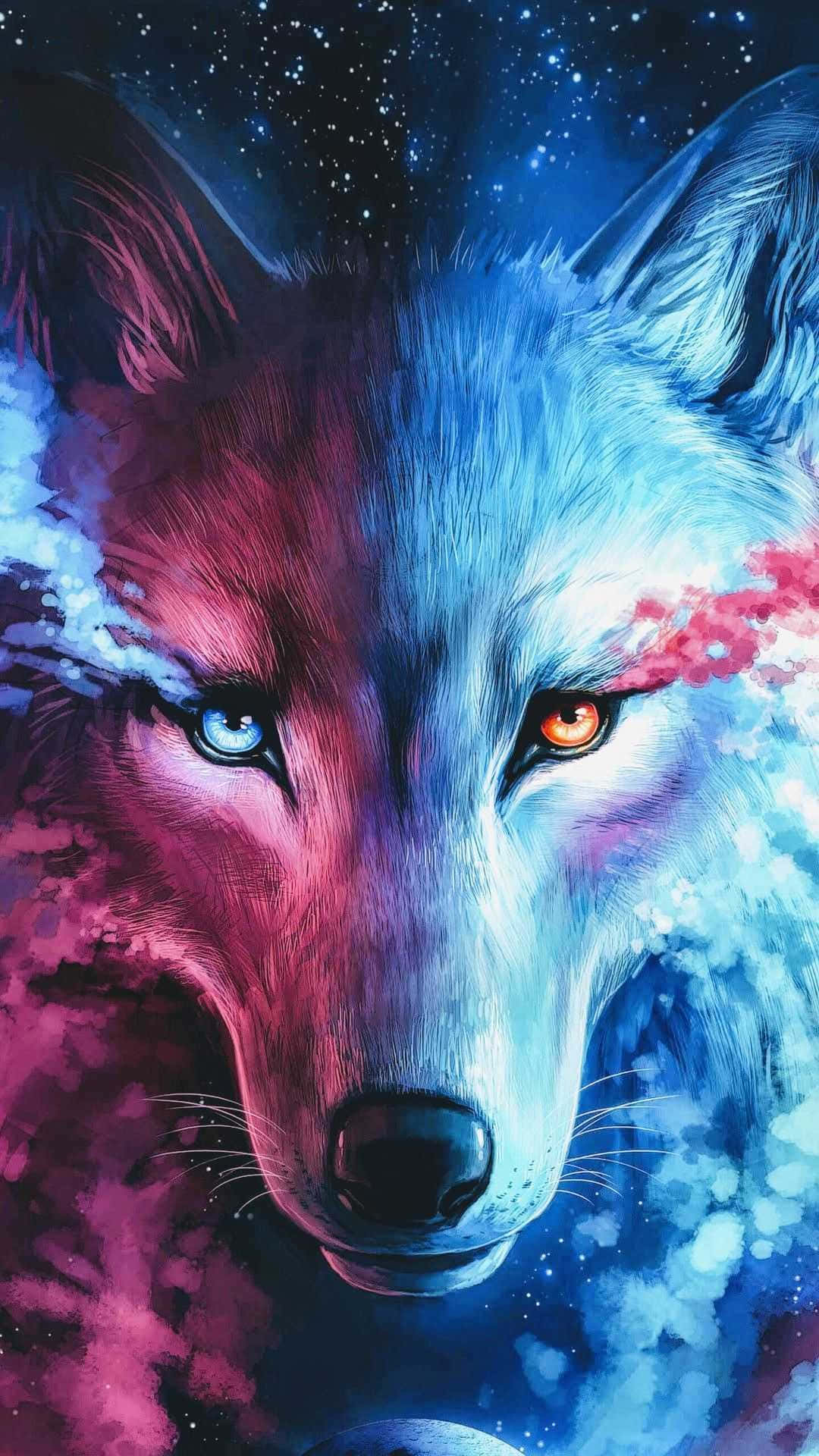 The Majestic Beauty Of A Pretty Wolf Background