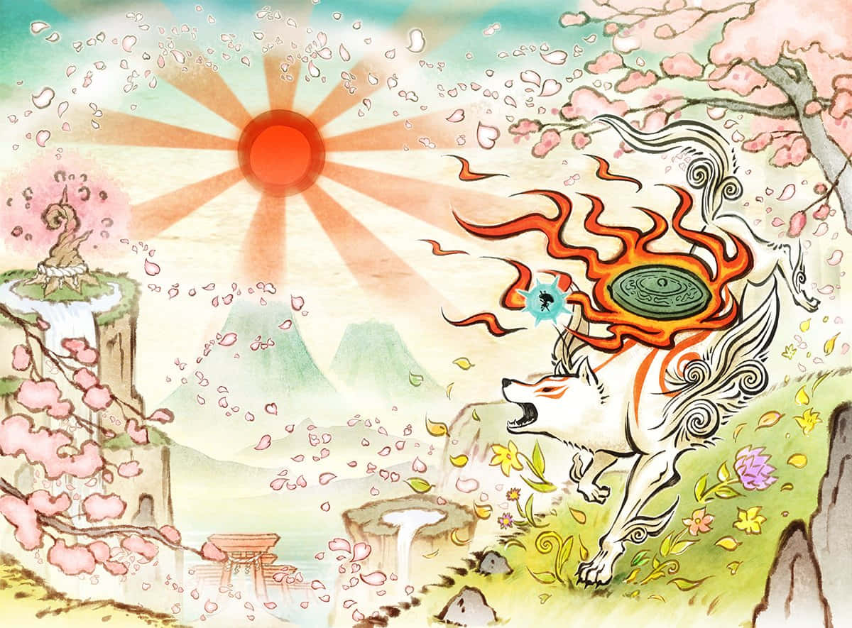 The Majestic Beauty Of Okami Hd