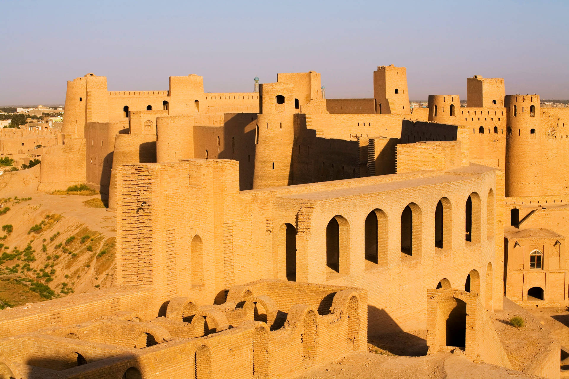 The Majestic Herat Citadel In Afghanistan