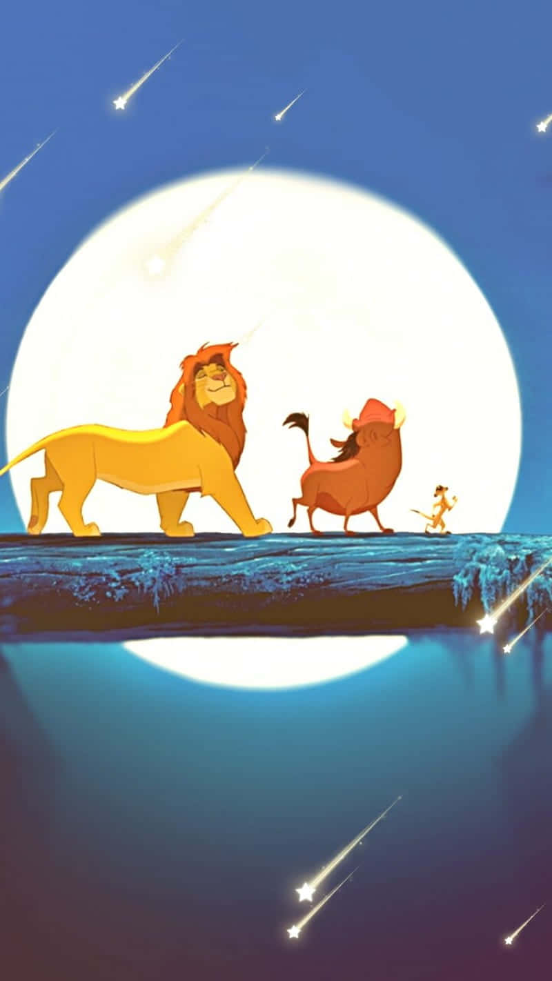 The Majestic Majesty Of Lion King Background