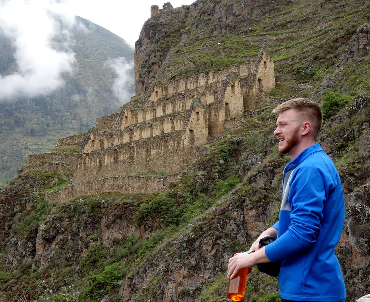 The Majestic View Of Ollantaytambo, Sacred Valley, Peru Background