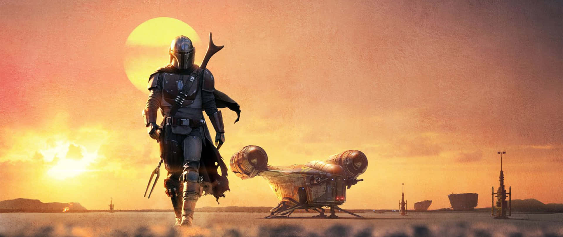 The Mandalorian Star Wars 2560 X 1080 Background