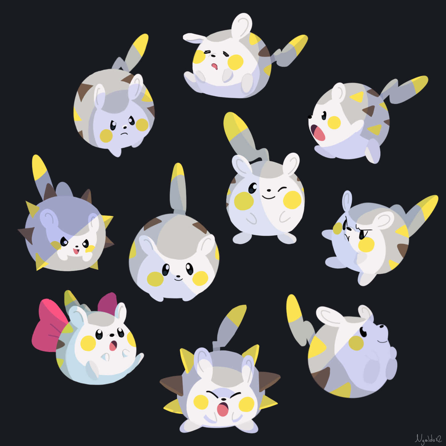 The Many Faces Of Togedemaru