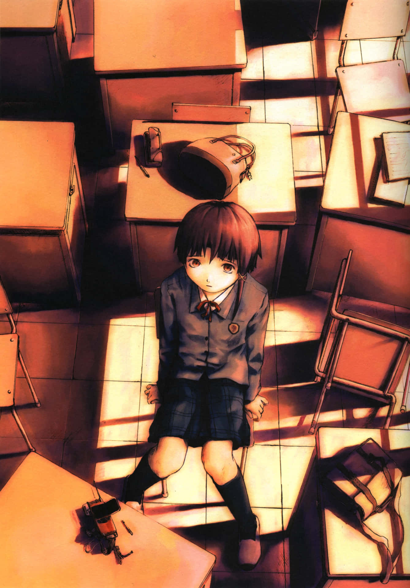 The Many Levels Of Reality Uncovered In Serial Experiments Lain Background
