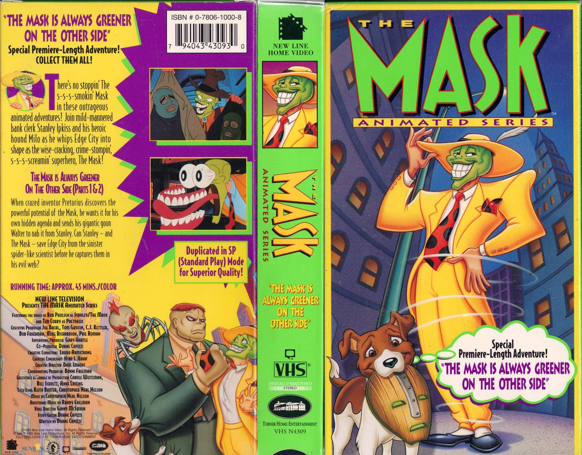 The Mask Home Video Cover
