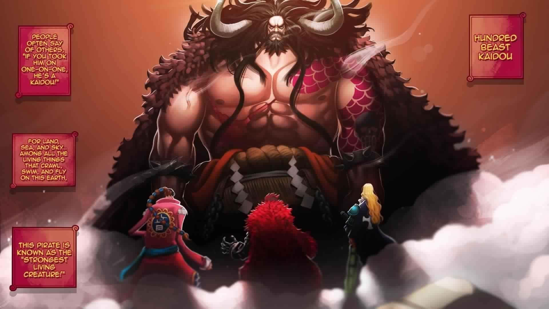 The Masked Beast Kaido Background