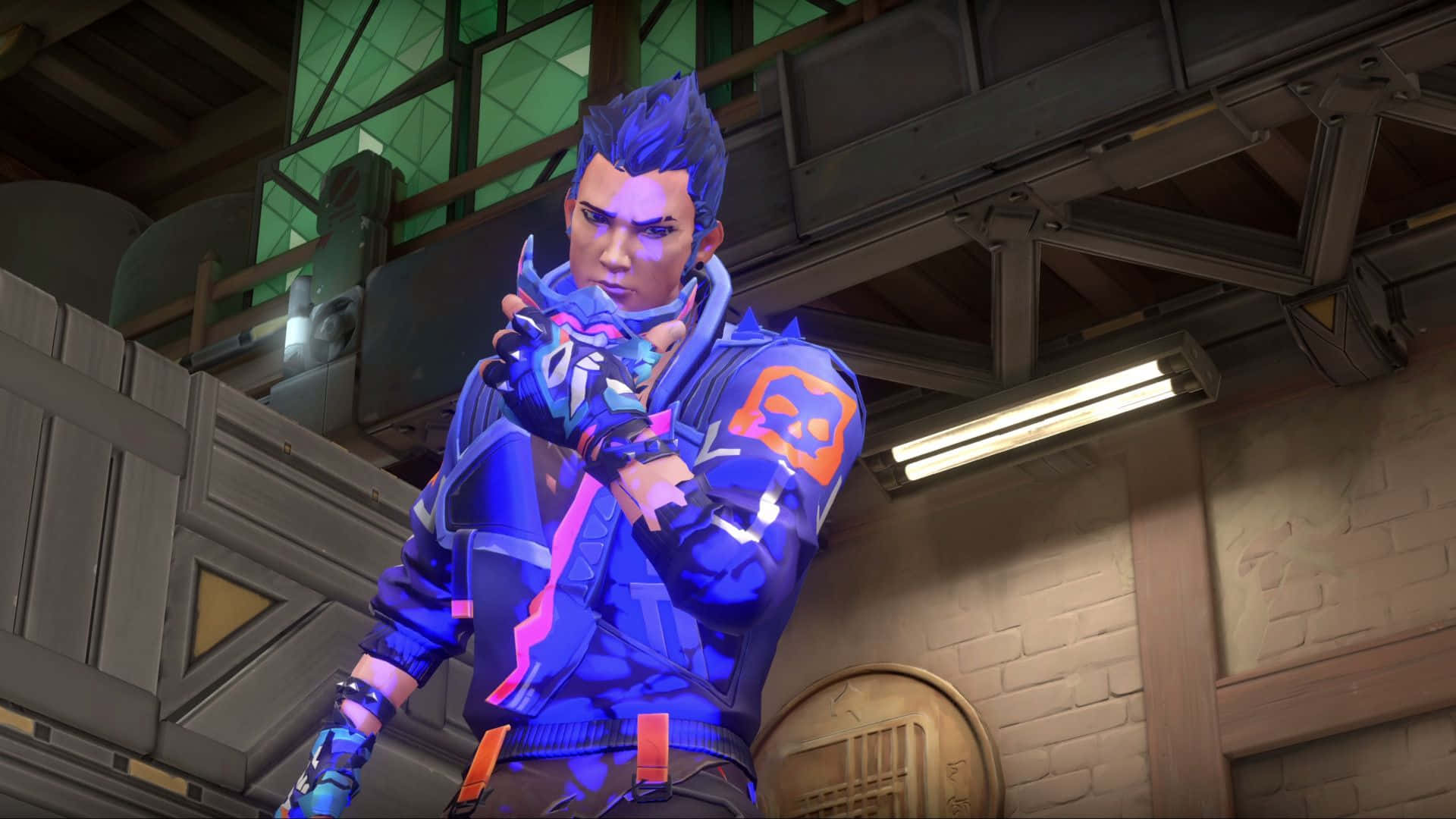 The Masked Strategist - Yoru, Valorant's Stealth Operative Background