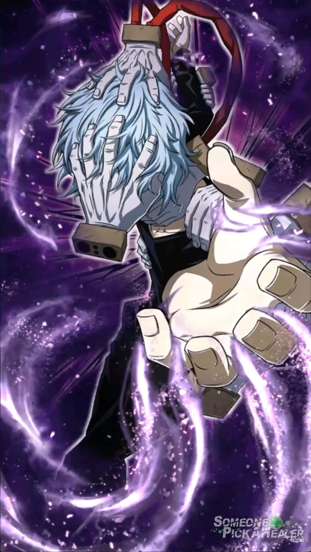 The Masked Terror Of Shigaraki Background