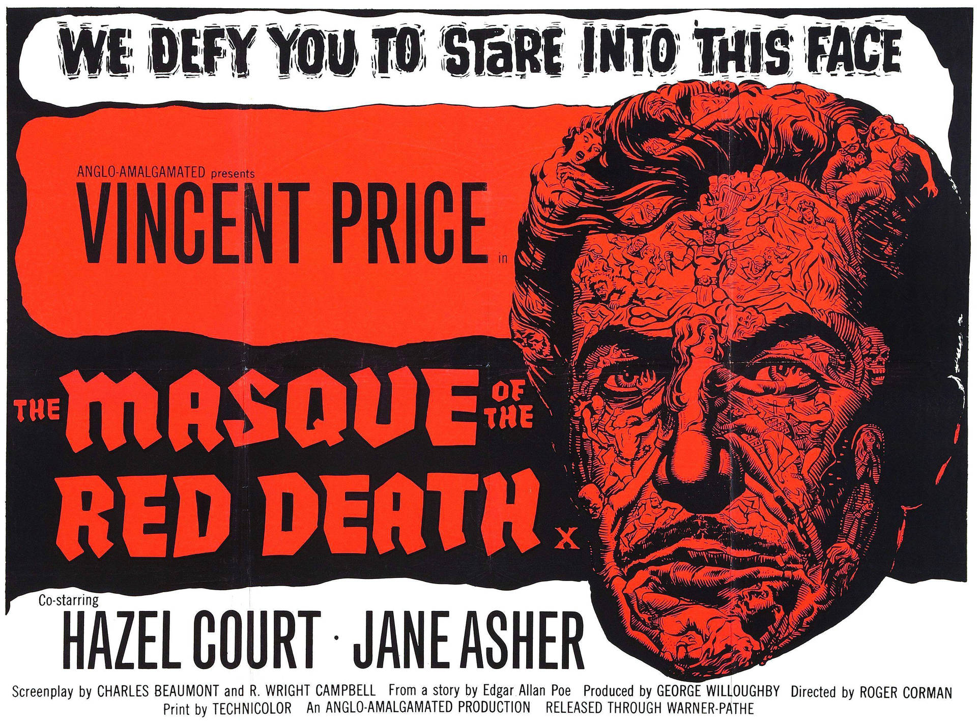The Masque Of The Red Death Poster Background